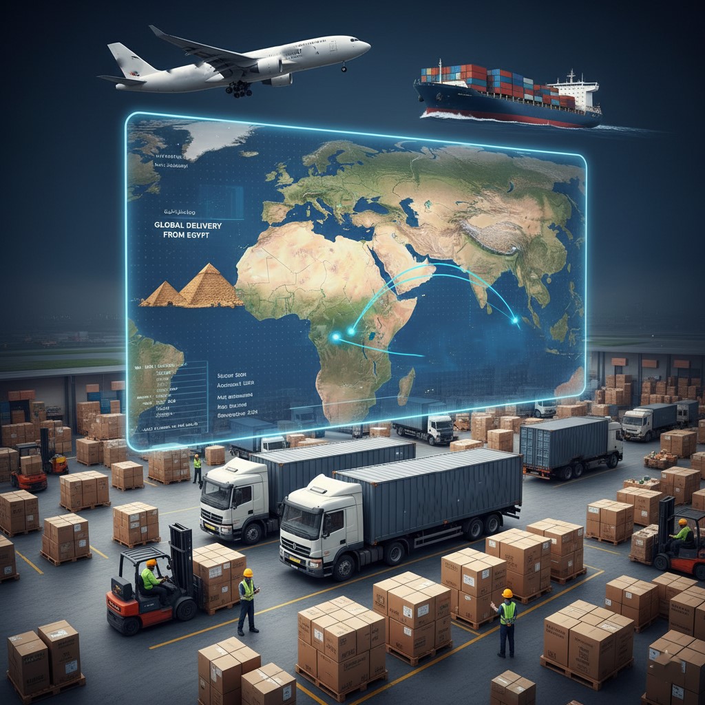 شحن دولي إلى جميع دول الخليج